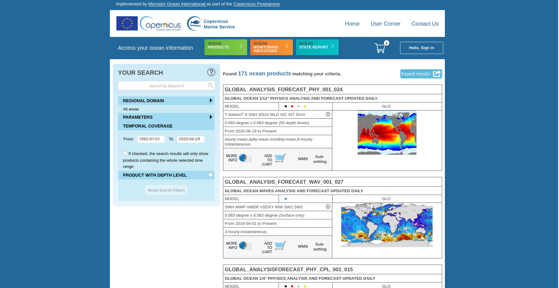 EO Band info for RPA imagery